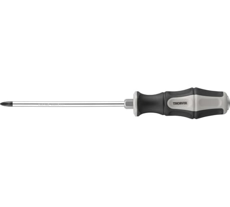 Крестовая ударная отвертка THORVIK SDPG220 PHILLIPS PH2x200 мм 52171