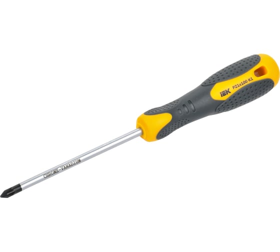 Отвертка IEK Arma2l 3 PZ1x100 k1 A2L3-SC10-K1-PZ-10-100