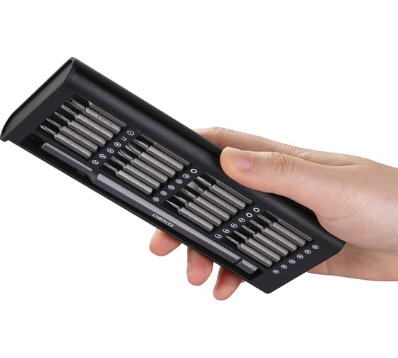 Прецизионная магнитная отвертка с набором бит DEKO BS25-1 25 в 1 065-0996