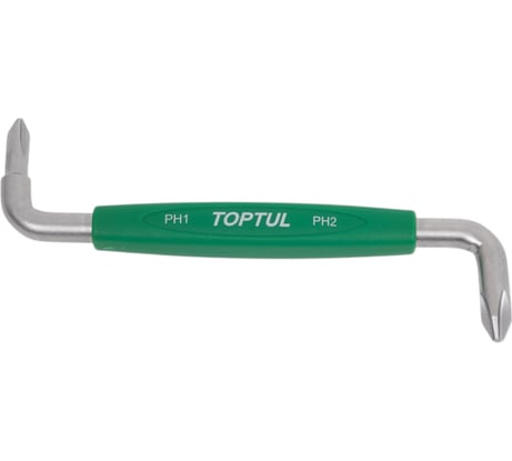 Двухсторонняя отвертка TOPTUL крест PH1xPH2 FBKA0102