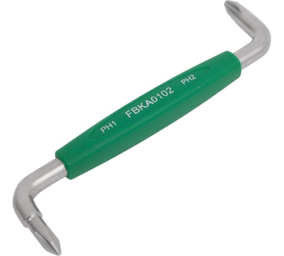 Двухсторонняя отвертка TOPTUL крест PH1xPH2 FBKA0102
