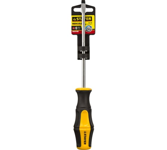 Отвертка STAYER MASTER HERCULES SL6,0x150мм 25051-06-15_z02
