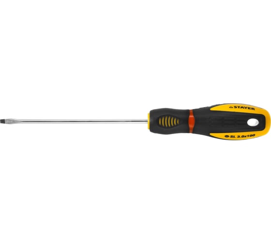 Отвертка STAYER PROFI PROTech SL3,0x100мм 25131-03-10_z02 1