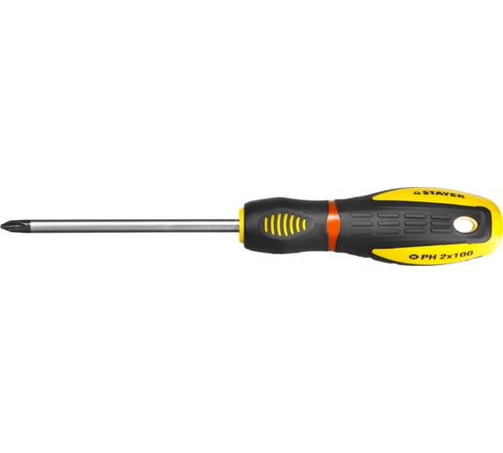Отвертка STAYER PROFI PROTech PH2x100мм 25132-2-10_z02 1