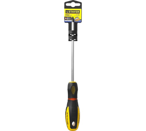 Отвертка STAYER PROFI PROTech PH2x150мм 25132-2-15_z02