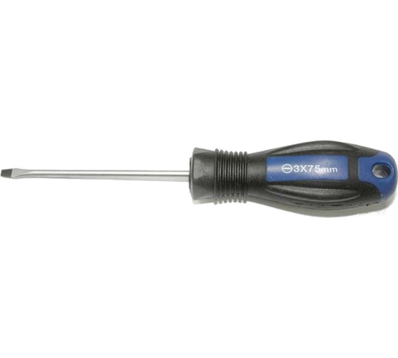 Шлицевая отвертка SL 75 мм Станкоимпорт CS-30.01.3x75 1