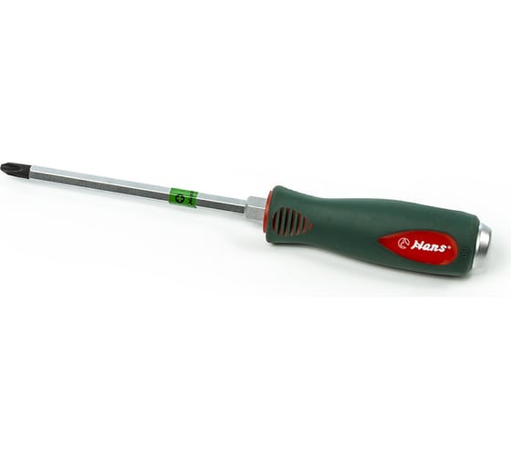 Силовая отвертка с металлическим затыльником Hans PH 0526PH3-06