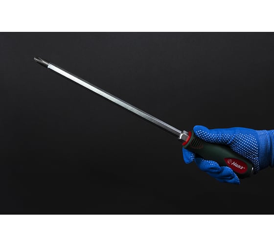 Силовая отвертка с металлическим затыльником Hans PH 0526PH4-10