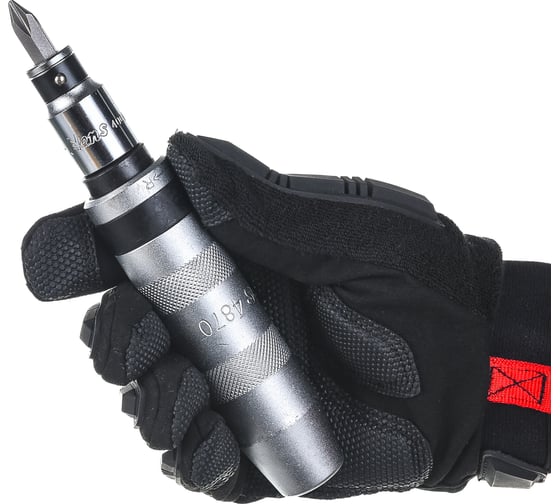 Ударная отвертка с битами Hans 1/2" 4606-8