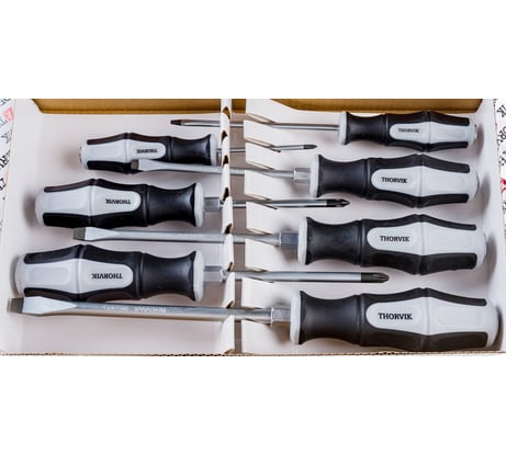 Набор стержневых ударных отверток Thorvik SDGS7CP 7 предметов 52288