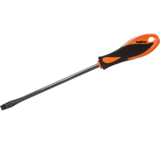 Шлицевая стержневая отвертка SL10х200мм Ombra 501020 BASIC 55781 1