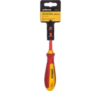 Диэлектрическая крестовая отвертка Inforce VDE Pro PH1x75мм 06-09-35
