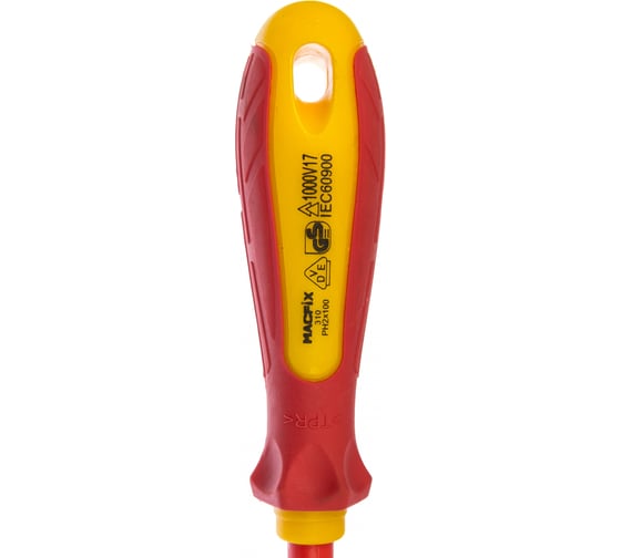 Диэлектрическая крестовая отвертка Inforce VDE Pro PH3x150мм 06-09-37