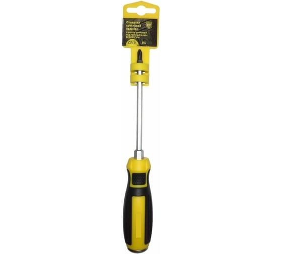 Ударная крестовая отвертка с шестигранником PH1*100мм Berger BG BG1037