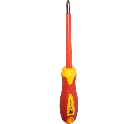Диэлектрическая крестовая отвертка PH2*100мм, до 1000V Berger BG BG1057