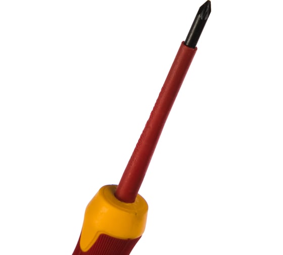 Диэлектрическая крестовая отвертка PZ1*80мм, до 1000V Berger BG BG1059