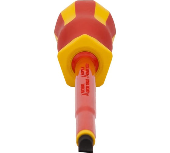 Шлицевая диэлектрическая отвертка NORGAU 6,5x150 мм, тип N171-6,5x150 067062265