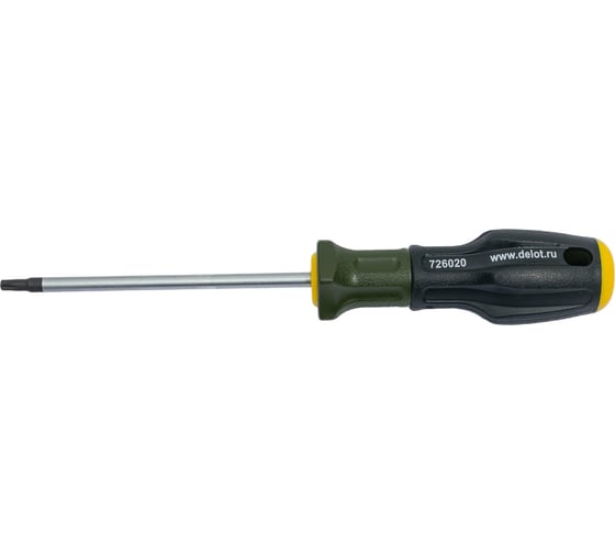 Отвертка TORX с отверстием, 100 мм, T20 Дело Техники 726020