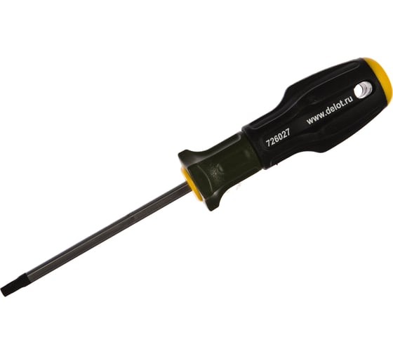 Отвертка TORX с отверстием, 100 мм, T27 Дело Техники 726027 1