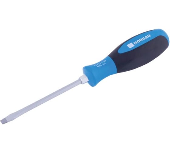 Усиленная шлицевая отвертка NORGAU N154-5,5х100 062011055 1