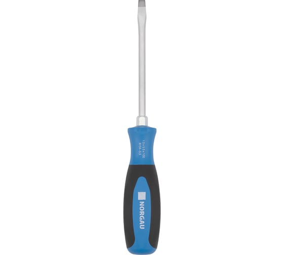 Усиленная шлицевая отвертка NORGAU N154-5,5х100 062011055