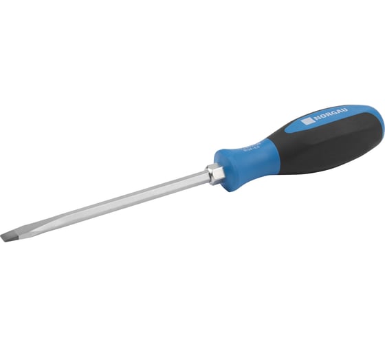 Усиленная шлицевая отвертка NORGAU N154-6,5х125 062011065 1