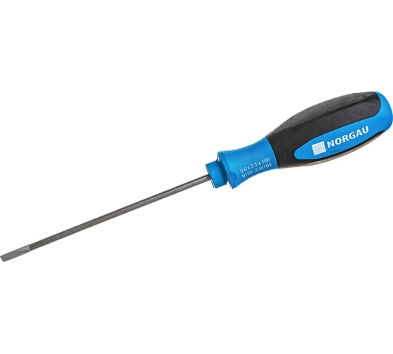 Шлицевая отвертка NORGAU N150-3,5x100 062007035 1