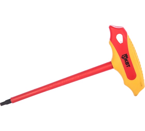 Ключ диэлектрический шестигранный Т-образный 4 мм КВТ Профи 73231 ...