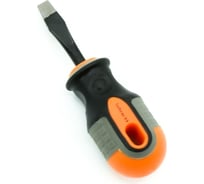 Отвёртка BOHRER Комфорт SL6x38 мм, магнитная, сталь CrV, трехкомпонентная рукоятка 42136038