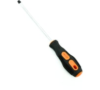 Отвёртка BOHRER Стандарт SL6x150 мм, магнитная, сталь CrV, двухкомпонентная ручка 42116150