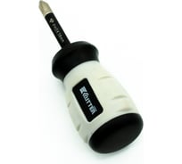 Отвёртка RITTER Diamond PH2x38 мм, магнитная алмазное покрытие, сталь S2, двухкомпонентная рукоятка HT20112038