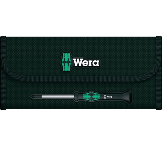 Набор прецизионных отверток Wera, Kraftform Micro, 12 предметов, WE-073675