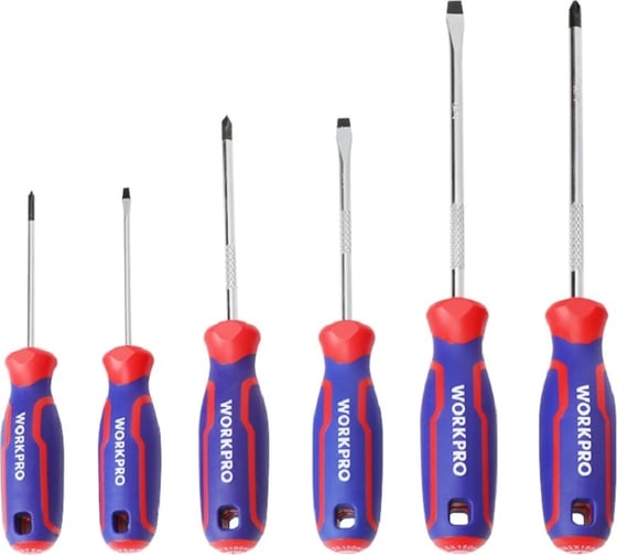 Набор отверток WORKPRO CR-V 6 шт. WP200504