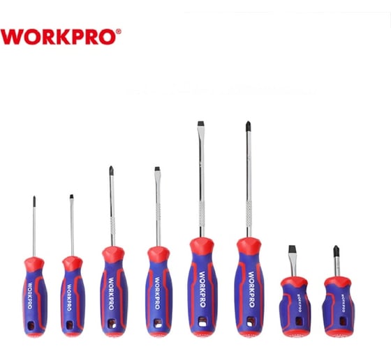 Набор отверток WORKPRO CR-V 8 шт. WP200505