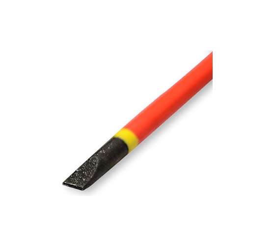 Диэлектрическая отвертка SL 0.8х4х100 мм SHTOK 09312