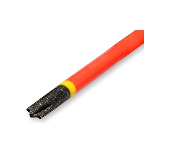 Диэлектрическая отвертка (комбинированное жало Ph1/Sl4.5x80 мм) SHTOK 09322