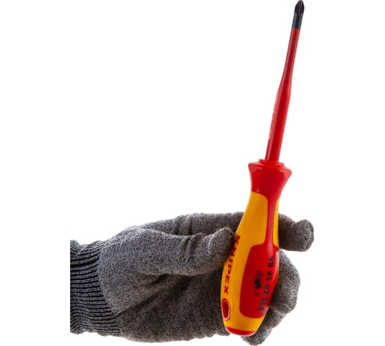 Тонкая отвёртка KNIPEX PlusMinus Pozidriv, 212мм KN-982502SLS