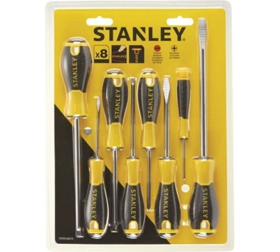Набор из 8-ми отверток Stanley ESSENTIAL STHT0-60210