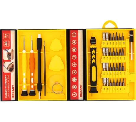 Набор для точечных работ REXANT 38 предметов Профи 12-4761