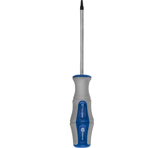 Отвертка с подвесом Torx Tamper-15х100 мм КОБАЛЬТ Ultra Grip CR-V 910-041