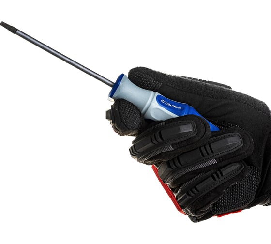 Отвертка с подвесом Torx Tamper-20х100 мм КОБАЛЬТ Ultra Grip CR-V 910-058