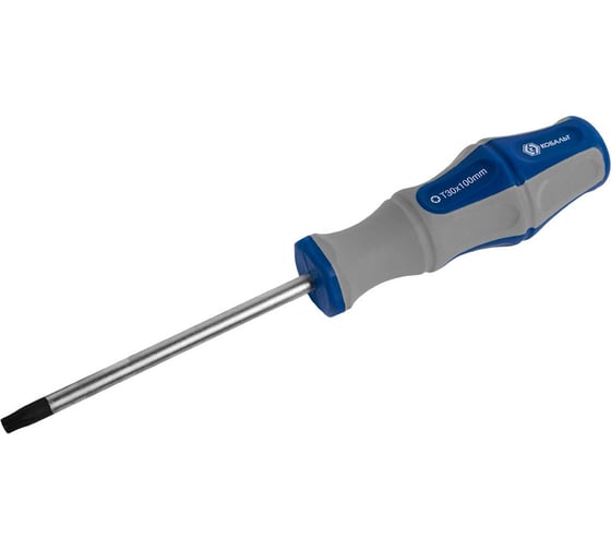 Отвертка с подвесом Torx Tamper-30х100 мм КОБАЛЬТ Ultra Grip CR-V 910-089