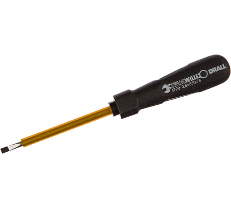 Шлицевая отвертка STAHLWILLE 4729 2 0,6X3,5X75 47291035