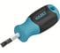Отвертка короткая HAZET 1 х 5,5мм, прямой шлиц 811K-55 1