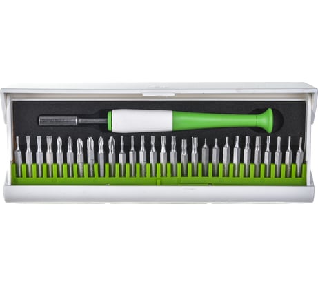 Универсальная отвертка со вставками 1/8", 29шт Дело Техники 700029