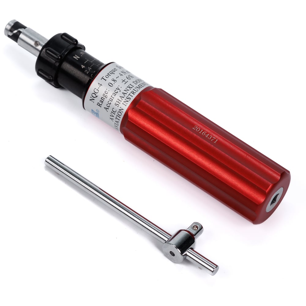 Динамометрическая отвертка CMT 0,8-4 Нм, градация 0,1 Нм, 1/4", L-187 ...
