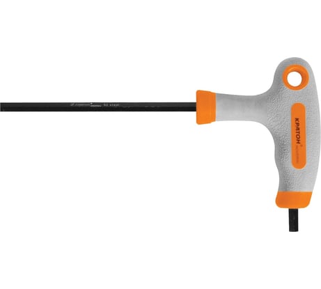 Шестигранный Т-образный ключ 4 мм Кратон INDUSTRIAL 2 19 03 002