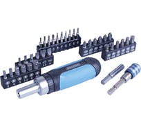 Отвертка с битами (в пластиковом кейсе) 37шт Brigadier Lite 39056