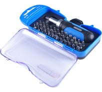 Отвертка с набором битов, 38 шт Brigadier 39058