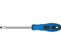 Отвертка с прорезиненной ручкой MOS SL5 x 100 мм 53698М